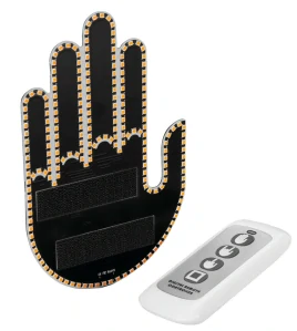 Dekorace LED ruka s gesty