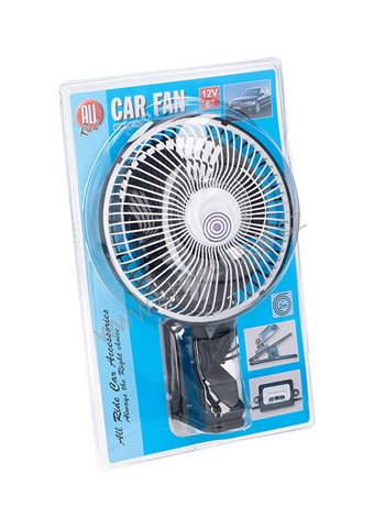 Ventilátor 12V 6" na klip